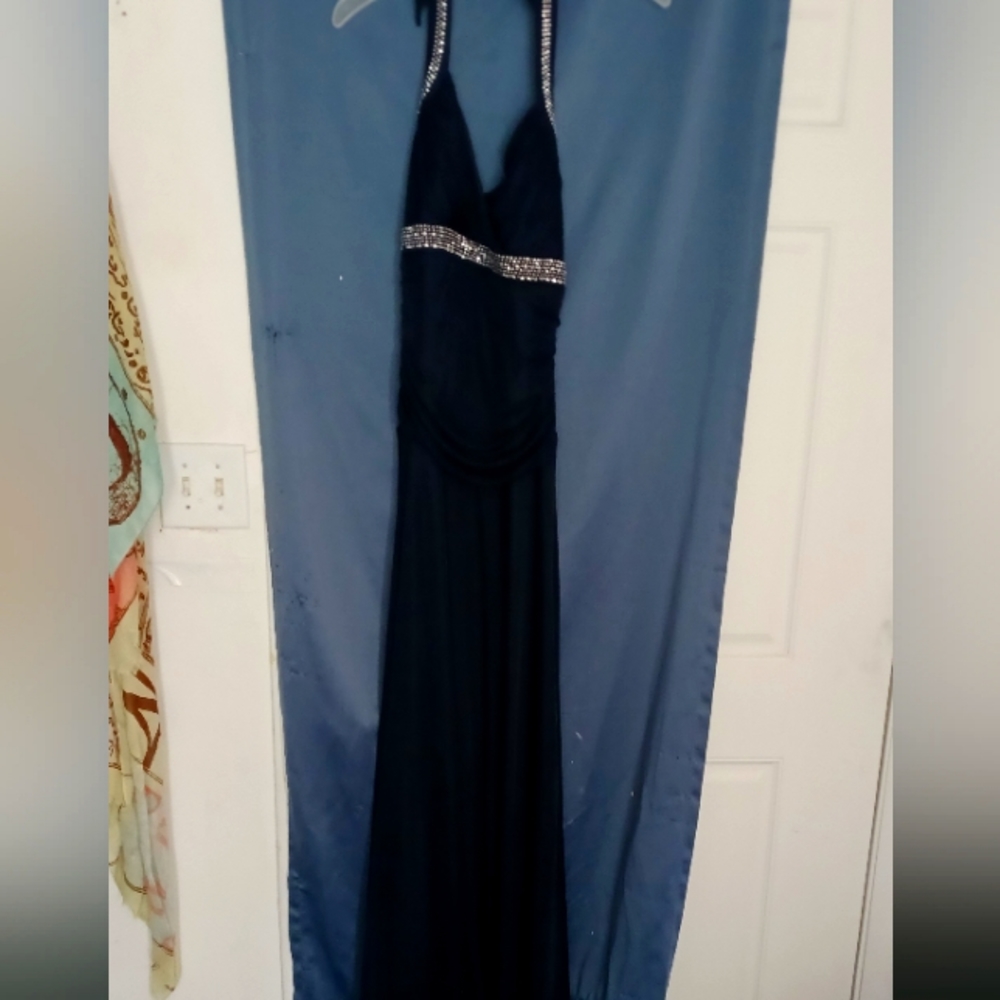 Formal blue gown